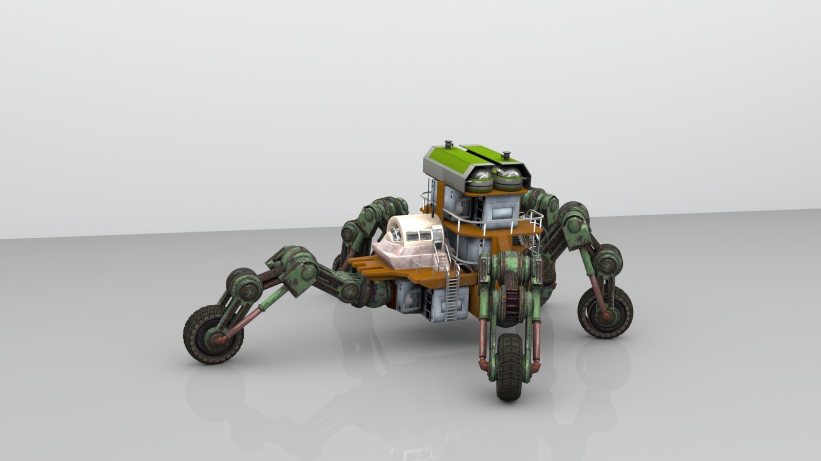 Game-Ready 3D Props and Robot Asset Modeling — image 5
