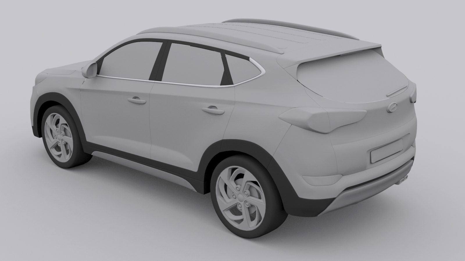 Photorealistic 3D Car Exterior Rendering — image 2
