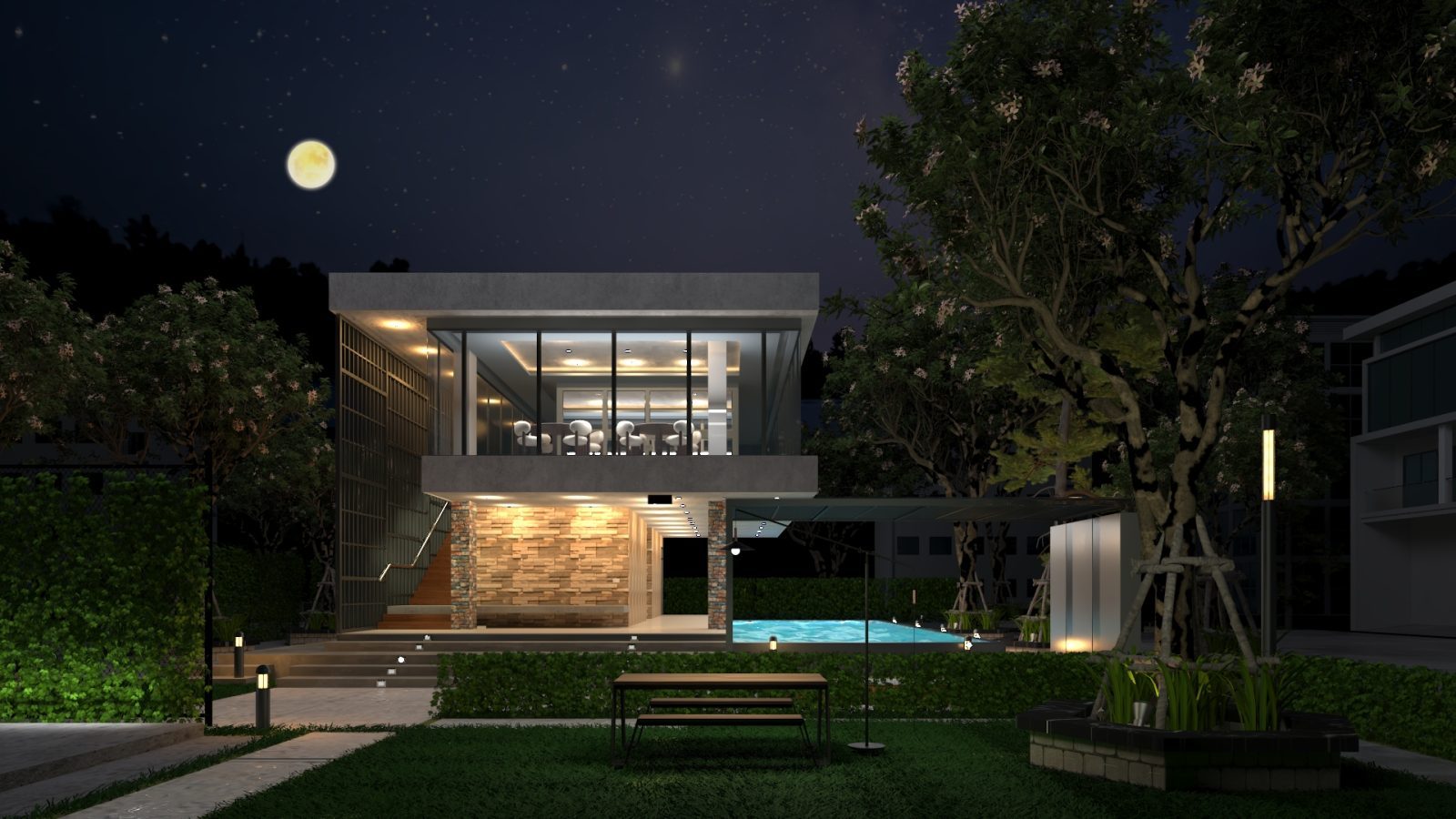 Eco-Friendly Sustainable Home Exterior Visualization — image 4