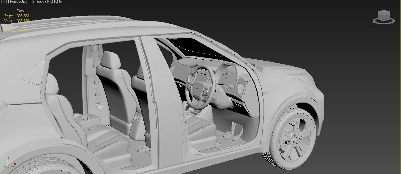 3D Car Interior Visualization and Rendering — image 3