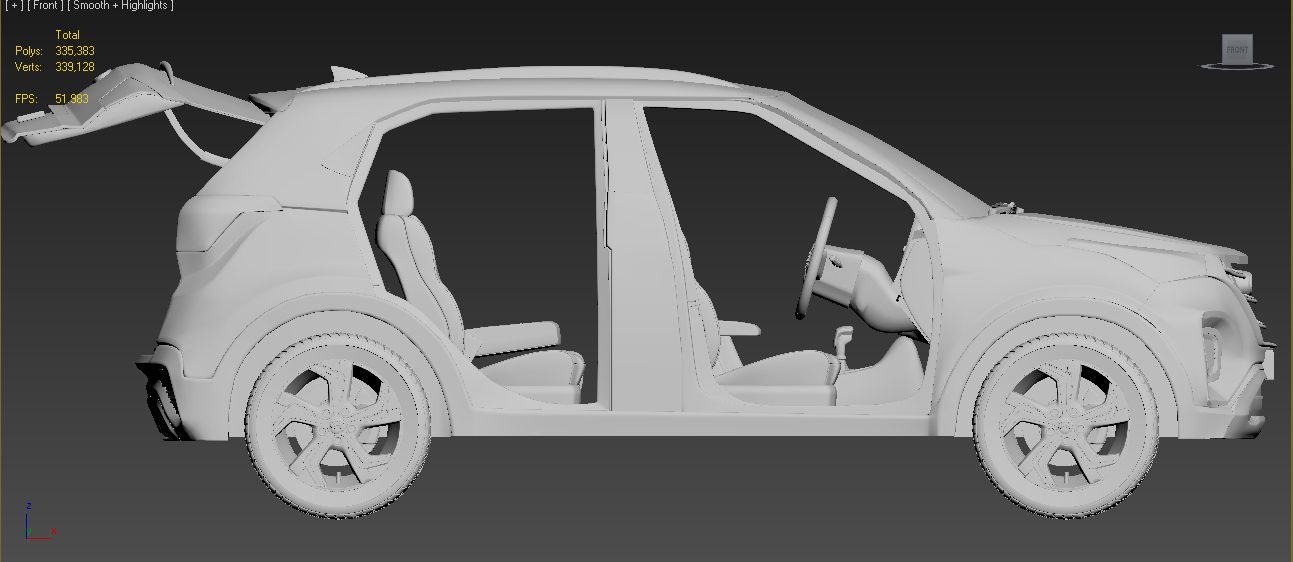 3D Car Interior Visualization and Rendering — image 2