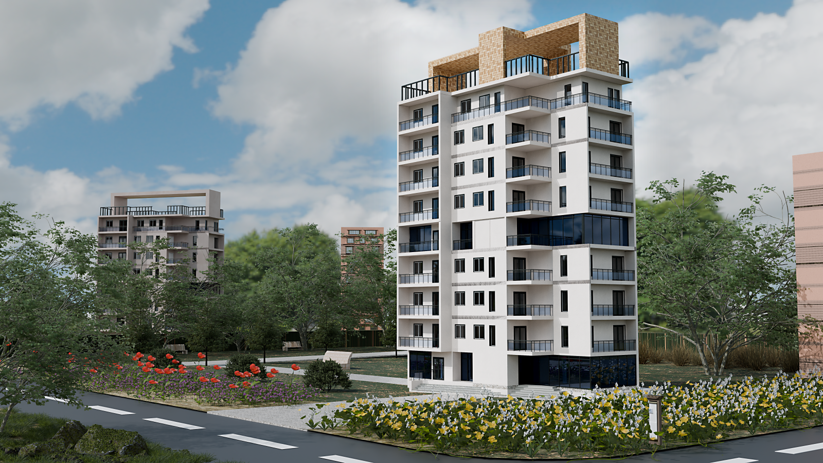 3D Architectural Rendering and Exterior Visualization for Real Estate — image 2