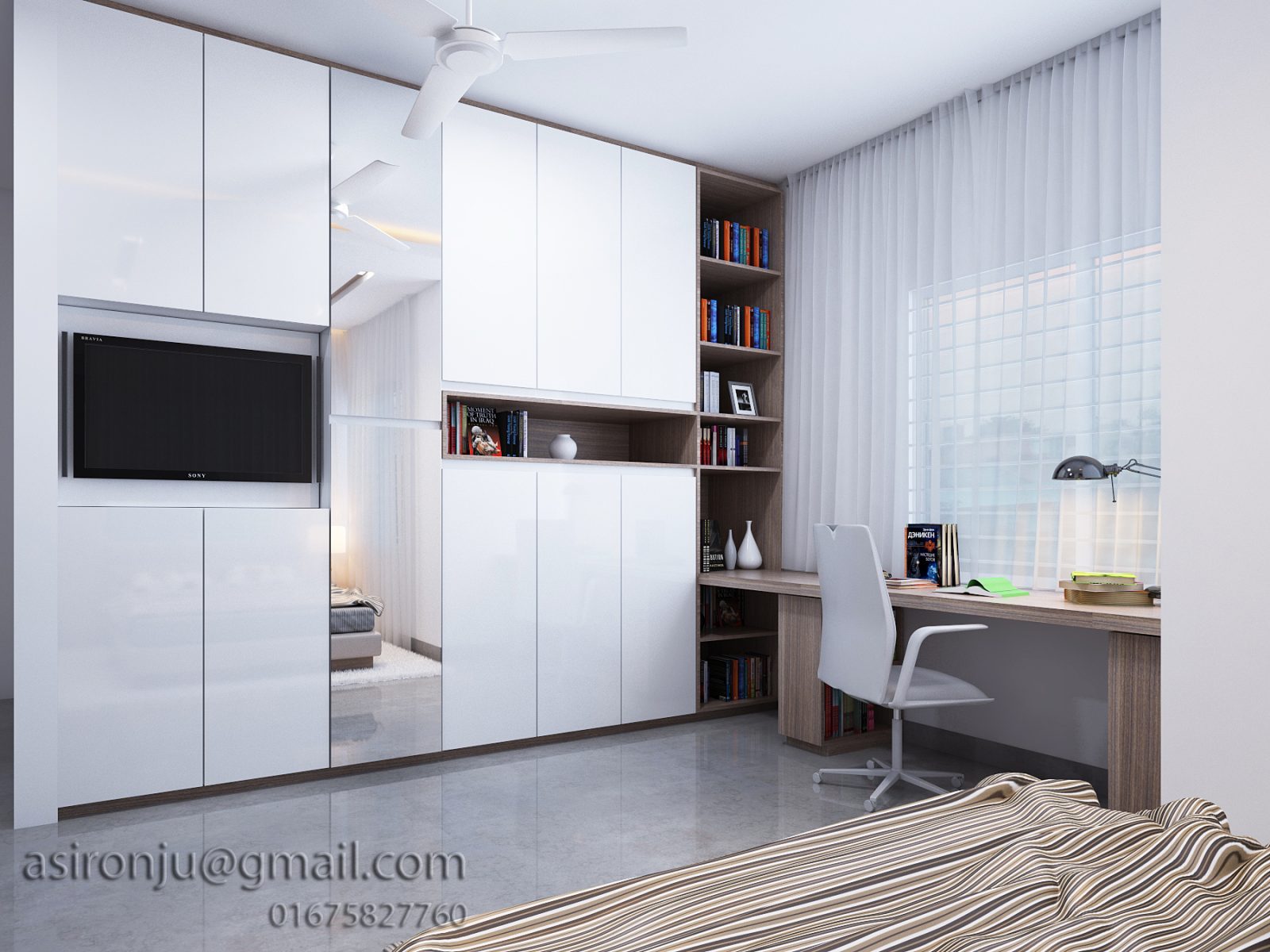 Modern 3D Interior and Exterior Design with Realistic Rendering
